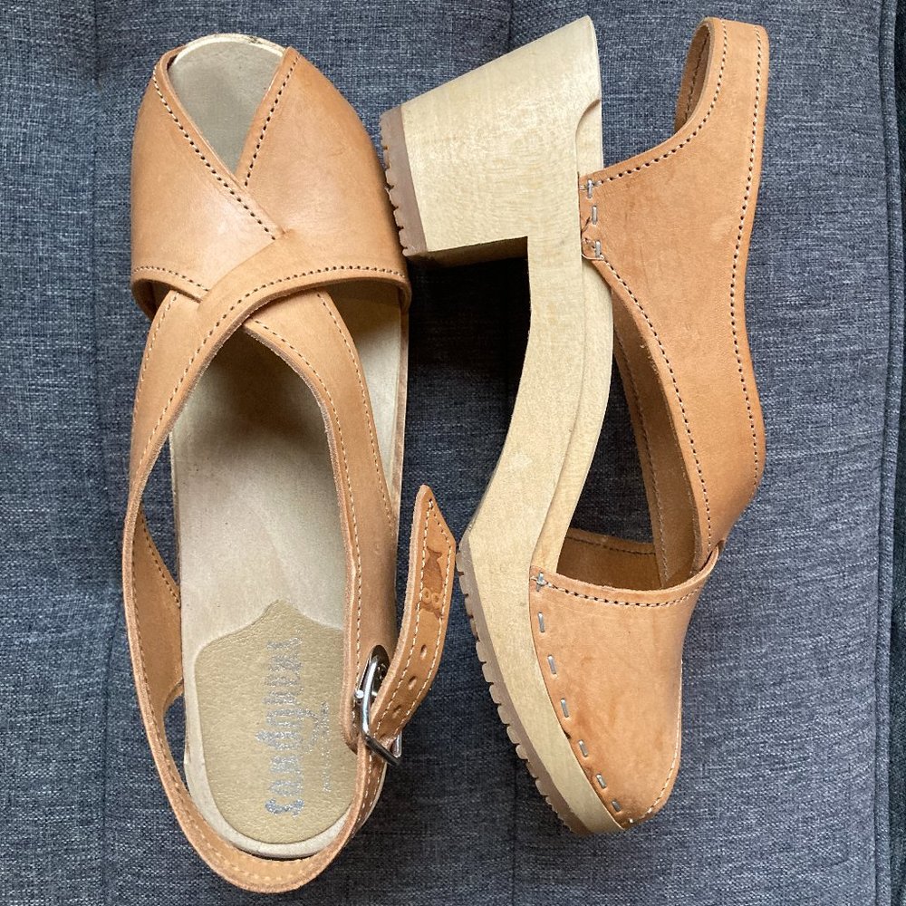 Sandgrens Morocco Clog - Nude, Size 39